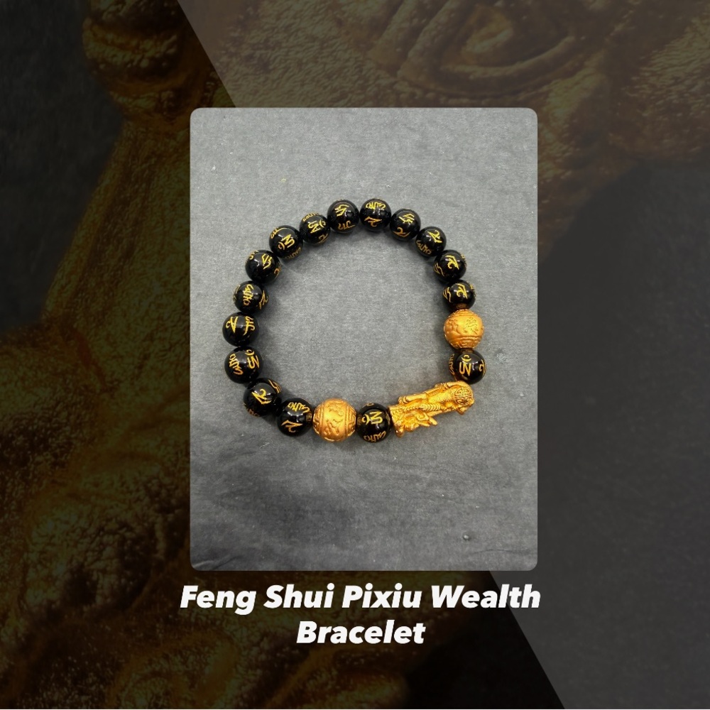 EUC Feng Shui Pixiu Wealth Bracelet